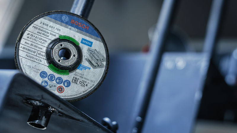 PRO Stainless Steel and Metal Grinding Disc, 76 x 4 x 10 mm