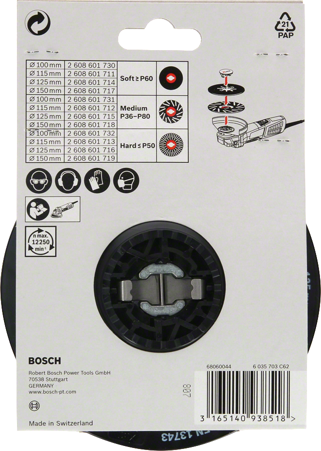 X-LOCK Backing Pad Medium