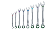 Ratchet Combination Wrench Set 8-Piece
