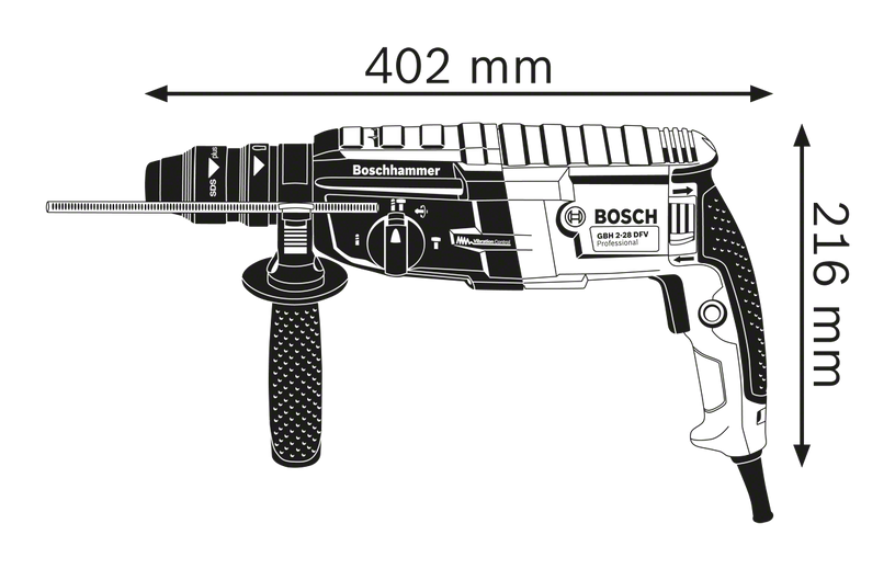 Rotary Hammer with SDS plus GBH 2-28 F