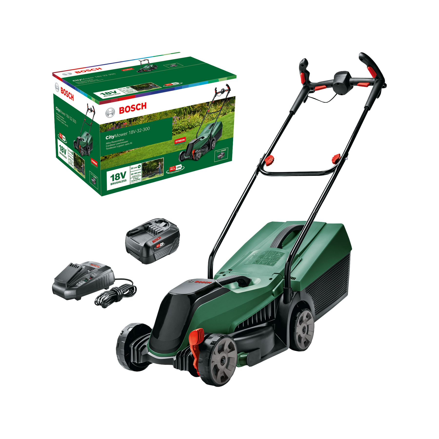 [product image, scope of delivery]