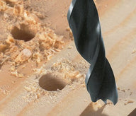 Brad point drill bit, 1/4" hex shank