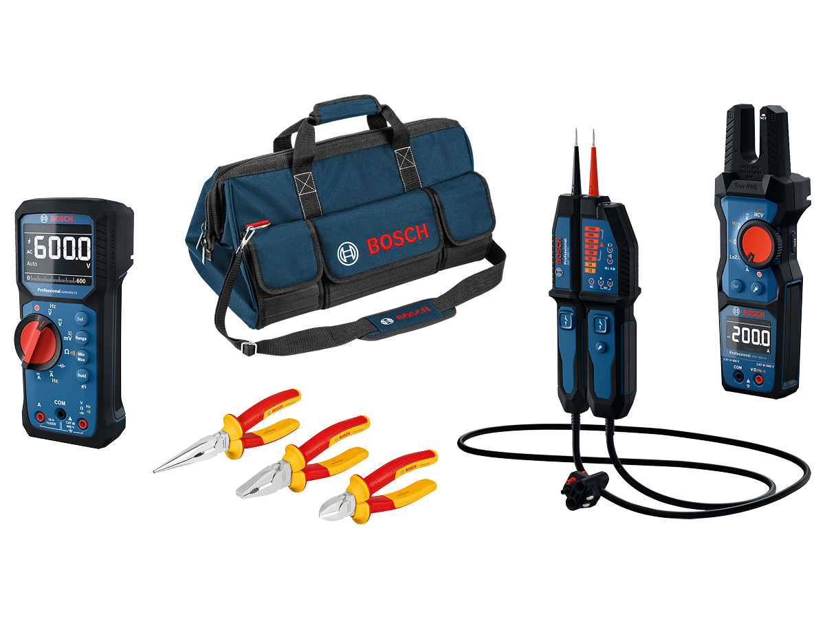 GDM 600-15+GFM 1000-15+VDE Mixed Set 7pc+ geanta