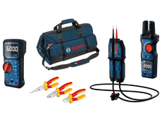 GDM 600-15+GFM 1000-15+VDE Mixed Set 7pc+ geanta