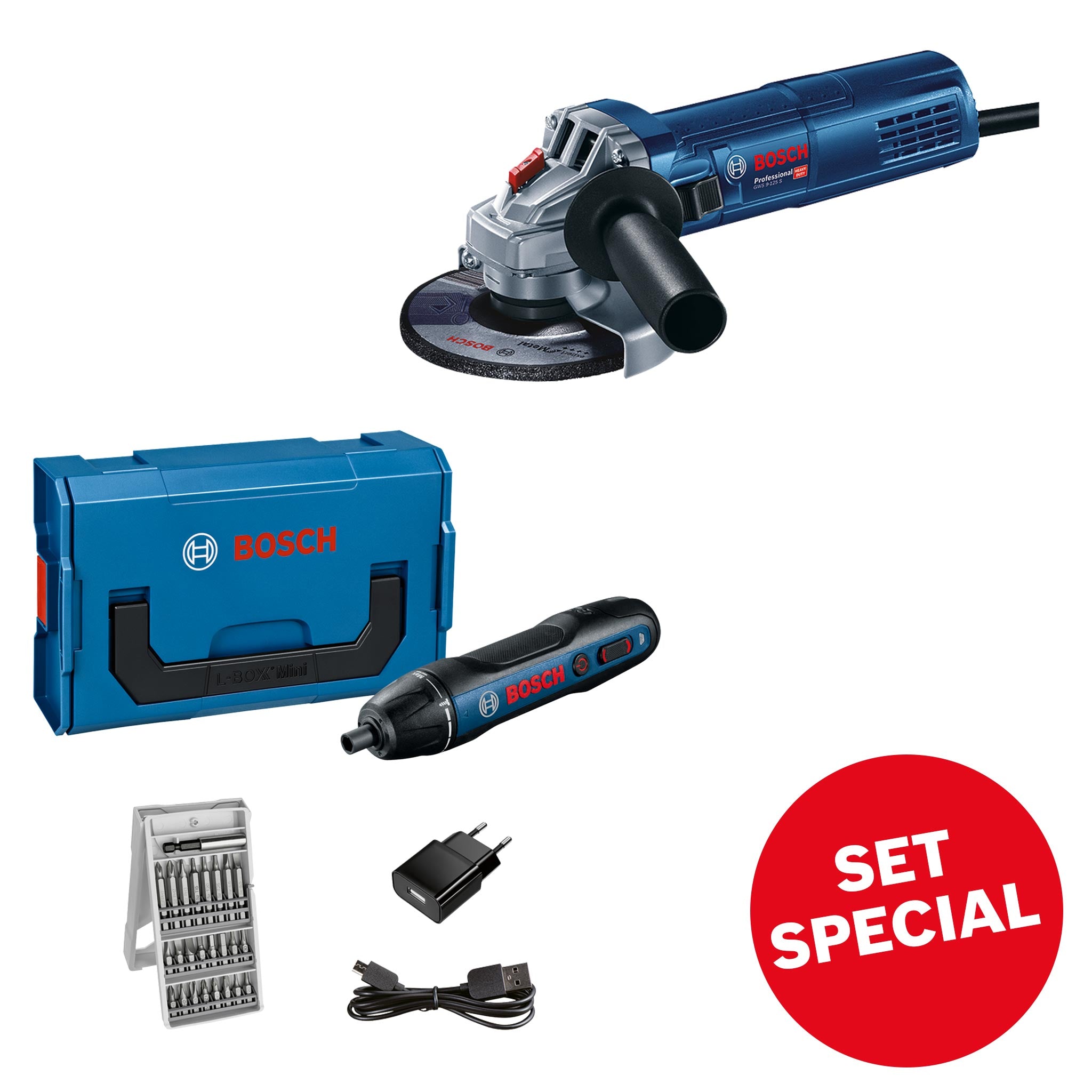 GWS 9-125S+ Bosch Go