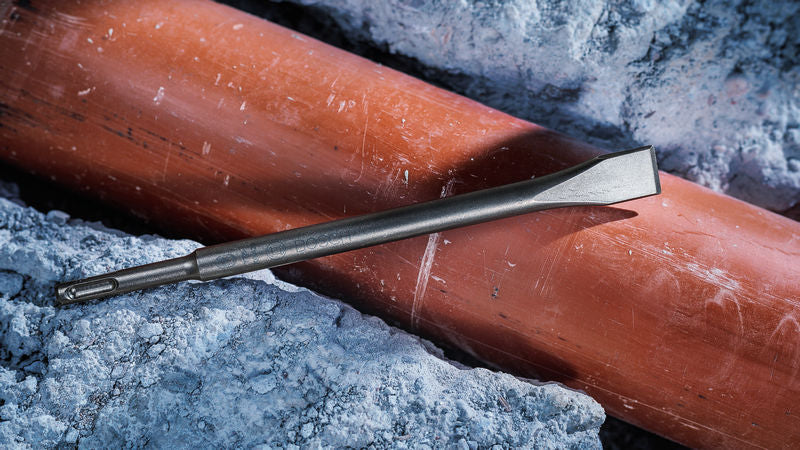 PRO SDS plus-4C Flat Chisel Set, 20 x 250 mm, 10 pcs