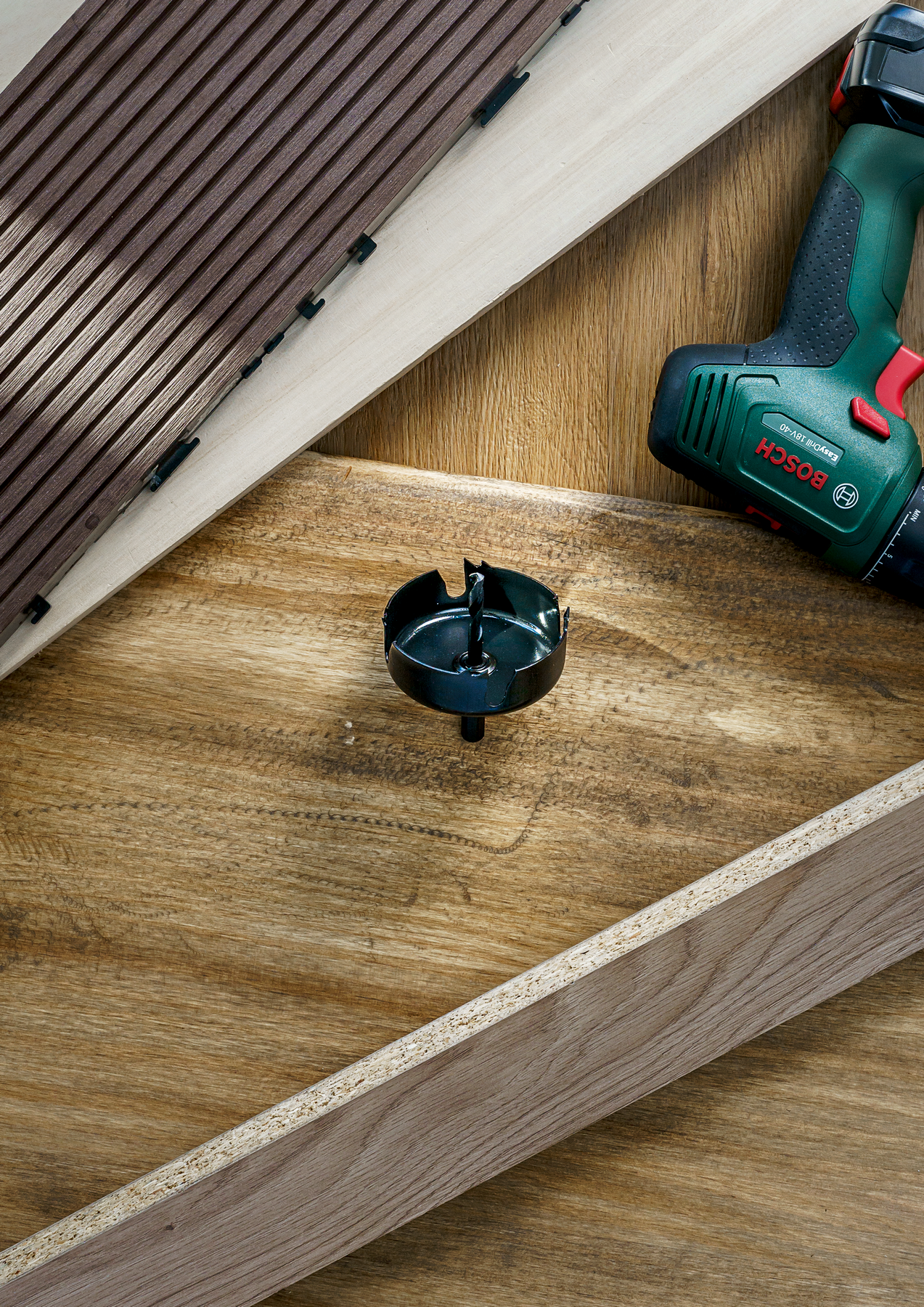 Holesaw for Spot Lamps