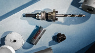 PRO Q-Lock Quick Change Arbor, Hexagon Socket for Hole Saw Quick Change System Hex 9.5 mm